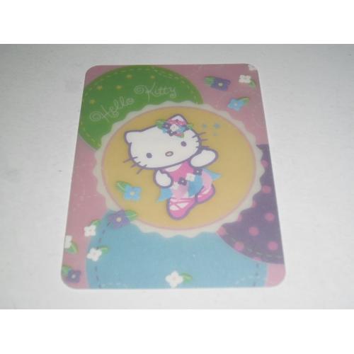 Carte De Collection Hello Kitty