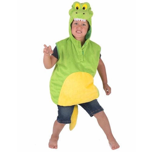Déguisement Crocodile Rembourré Enfant - Taille: 3-4 Ans (98-104cm)