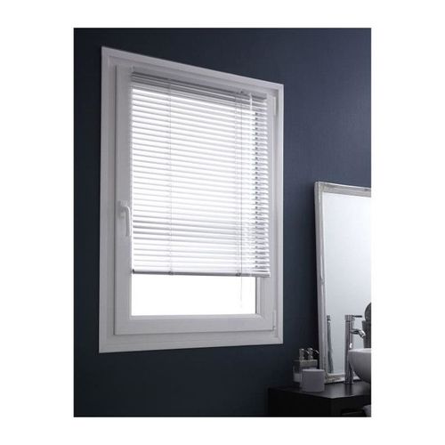 Domdeco Store Vénitien Aluminium Sans Perçage - Gris Clair - 62x150 Cm