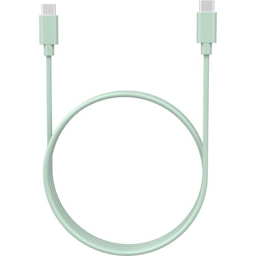 Câble USB C ESSENTIELB USB-C vers USB-C 1M Vert
