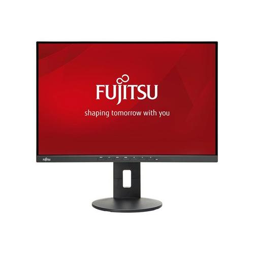 Fujitsu B24-9 WS - Business Line - écran LED - 24" - 1920 x 1200 WUXGA - IPS - 300 cd/m² - 1000:1 - 5 ms - HDMI, VGA, DisplayPort - haut-parleurs - noir mat - pour ESPRIMO P558, P956