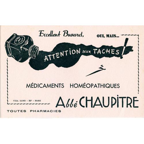 Buvard De Collection "Abbé Chaupitre"