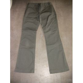 Pantalon Kaki Hetm Taille 36 En Toile