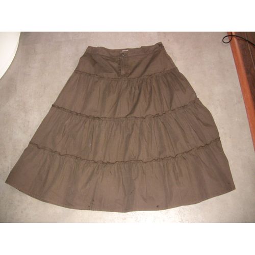 Jupe Marron Taille 36 Pimkie