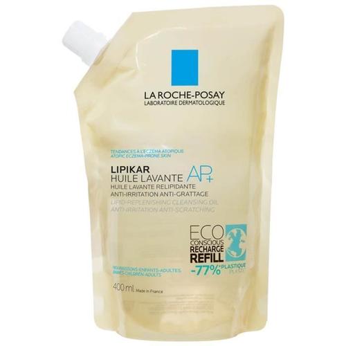 Lipikar-La Roche-Posay Lipikar Huile Lavante Ap+ Relipidante Anti-Grattage Ecorecharge 400 Ml 