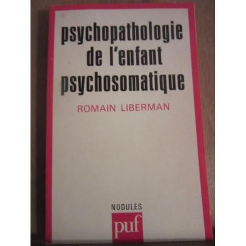 Psychopathologie De L'enfant Psychosomatique