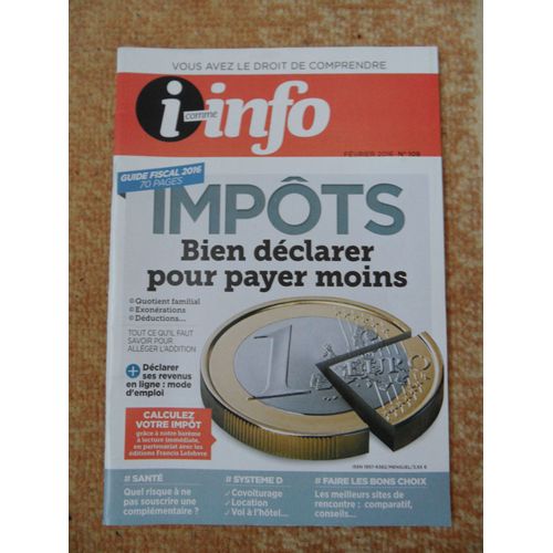 I Comme Info N°109