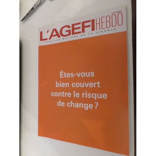 L'agefi Hebdo 364 Risque De Change