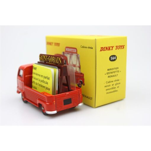 Miniature Dinky Toys 564 - Renault Estafette Miroitier Orange échelle 1:43 (Atlas), Neuve