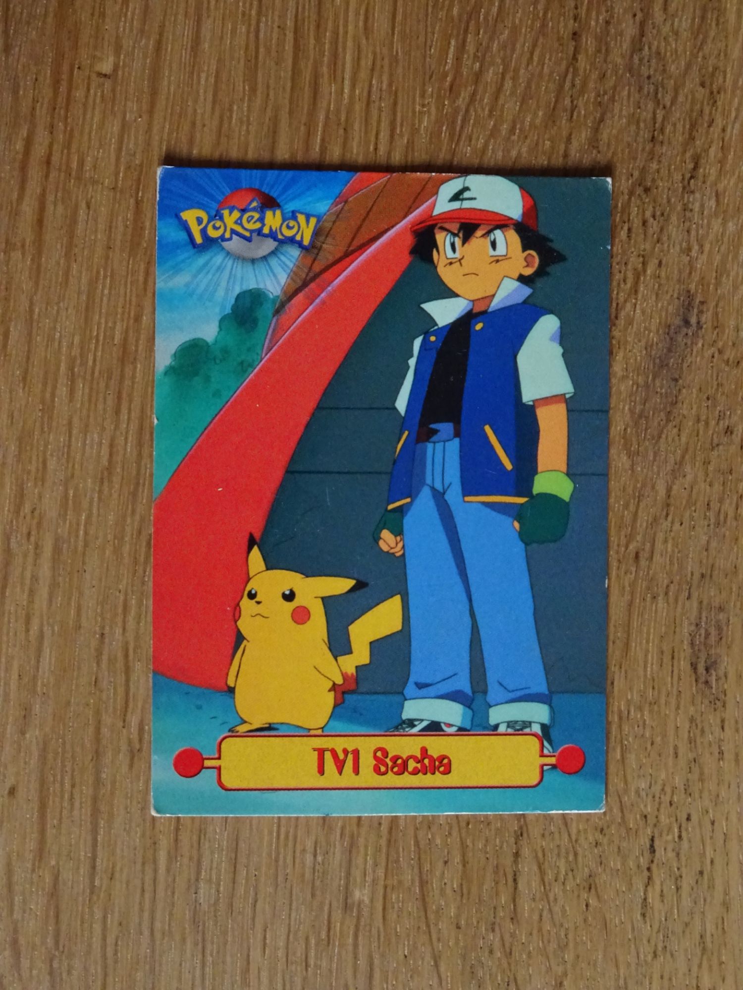 Carte Pokemon Tv1 Sacha Cartes De Jeux Rakuten