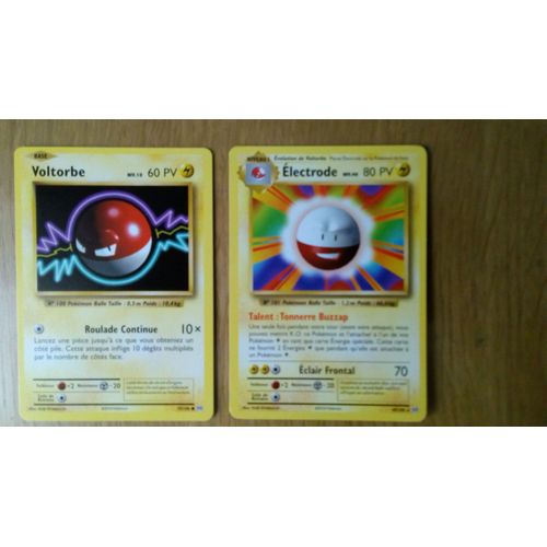 Voltorbe 39/108 + Electrode 40/108 - Evolutions