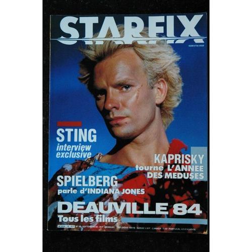 Starfix 018 N? 18 * 1984 * Sting Kaprisky Spieberg Deauville 84