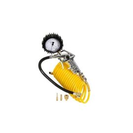 MICHELIN Kit 5 accessoires pneumatiquesTuyau 5m + Poignée De Gonflage + Kit Embouts