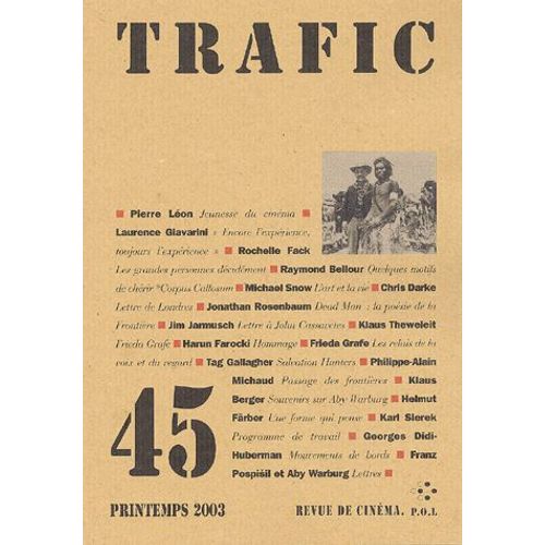 Trafic N° 45 Printemps 2003