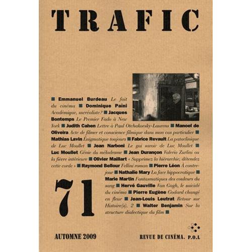 Trafic N° 71 Automne 2009