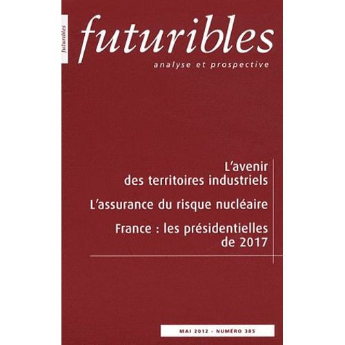 Futuribles N° 385, Mai 2012