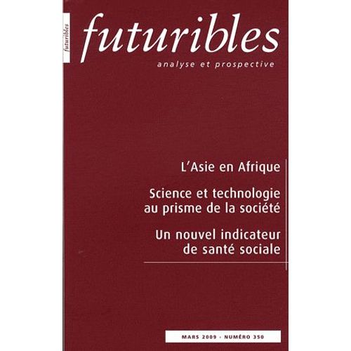 Futuribles N° 350, Mars 2009