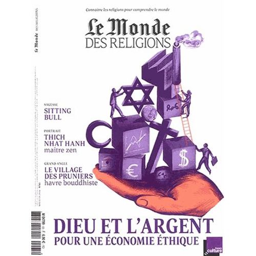 Le Monde Des Religions N° 65, Juillet-Août - Dieu Et L'argent Pour Une Économie Éthique