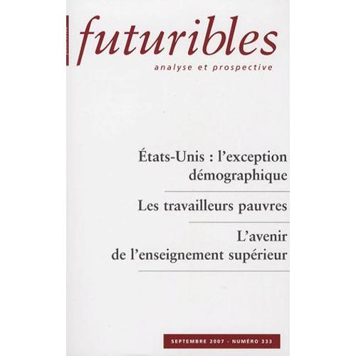 Futuribles N° 333, Septembre 20