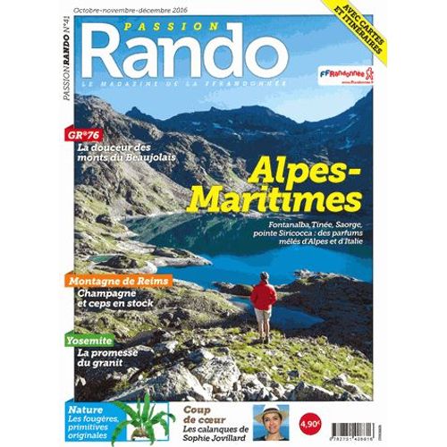 Passion Rando N° 41, Octobre-Novembre-Décembre 2016