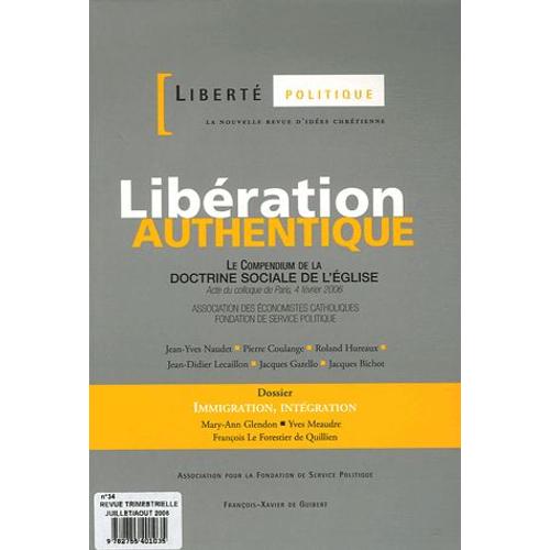 Liberté Politique N° 34, Eté 2006 - Libération Authentique