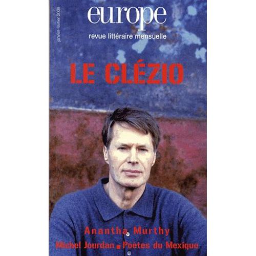 Europe N° 957-958, Janvier- - Le Clézio