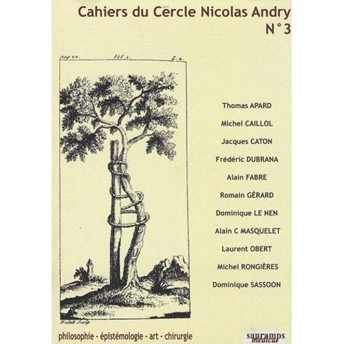 Cahiers Du Cercle Nicolas Andry N° 3