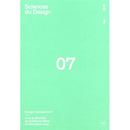 Sciences Du Design N° 7, Mai 2018 - Design Management