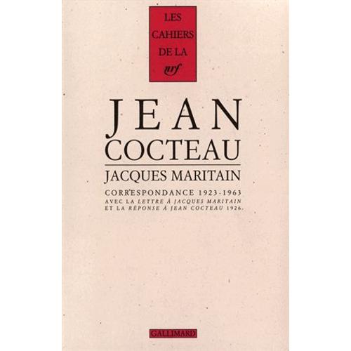 Correspondance 1923-1963 Jean Cocteau - Jacques Maritai