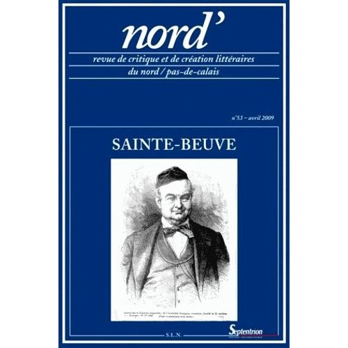 Nord' N° 53, Avril 2009 - Charles-Augustin Sainte-Beuve