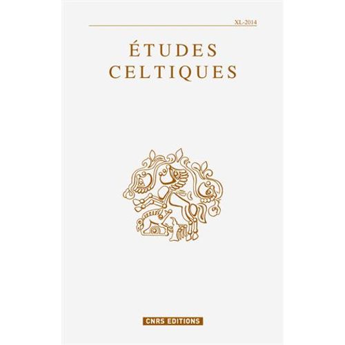 Etudes Celtiques N° 40/2014