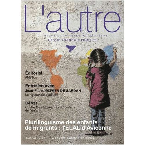 L'autre N° 56/2018 - Plurilinguisme Des Enfants De Migrants : L'elal D'avicenne