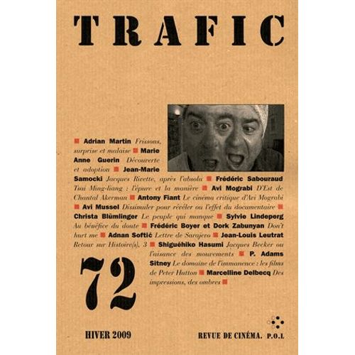 Trafic N° 72 Hiver 2009