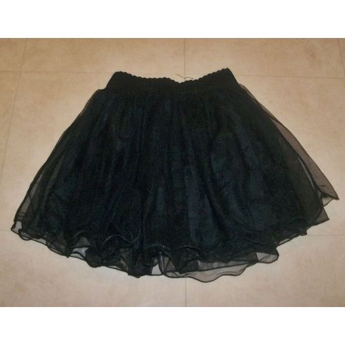 Jupe Noire Tulle 11-12 Ans ...
