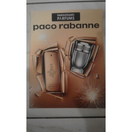Affiche Paco Rabanne : One Million.