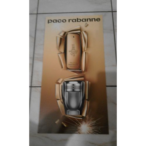 Affiche Paco Rabanne : One Million.