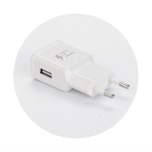 Chargeur Secteur Maison Usb Blanc Ozzzo Pour Asus Rog Phone Zs600kl