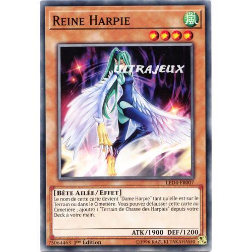 Yu-Gi-Oh! - Led4-Fr007 - Reine Harpie - Commune