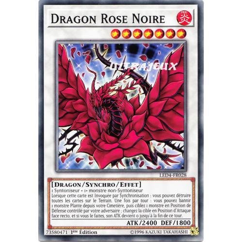 Yu-Gi-Oh! - Led4-Fr028 - Dragon Rose Noire - Commune