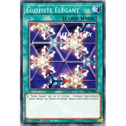 Yu-Gi-Oh! - Led4-Fr008 - Égotiste Élégant - Commune