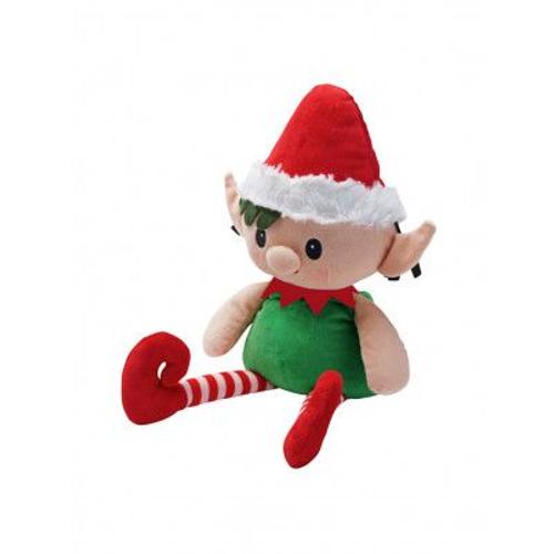 Joyeux Hiver Lutin Peluche Bouillotte