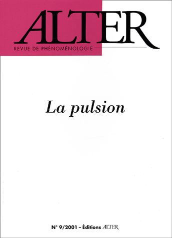 Alter N° 9/2001 - La Pulsion