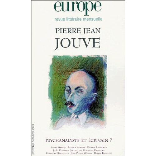 Europe N° 907-908 - Pierre Jean Jouve