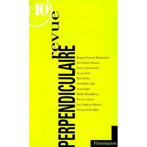 Revue Perpendiculaire Ete 1998 N°10