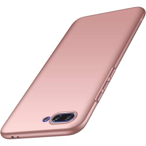 Coque Huawei Honor 10 Pc Finition Matte Ultra Leger Ultra Mince Anti-Rayures Coque Rigide Etui Housse Full-Cover Case Pour Huawei Honor 10 -Or Rose \U2026 \U2026