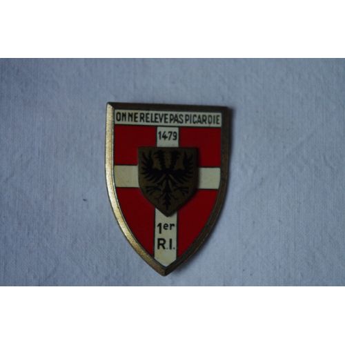 Insigne 1er Reg Infanterie