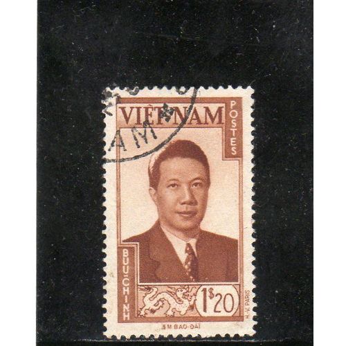 Timbre-Poste Du Vietnam (Empereur Bao-Daï)