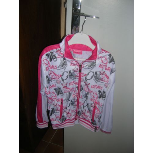 Blouson Asc Girls 8 Ans 100% Polyester.
