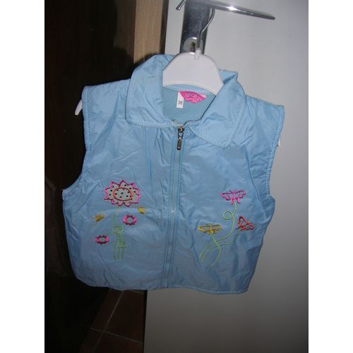 Gilet Brodé Sport 8/10 Ans.