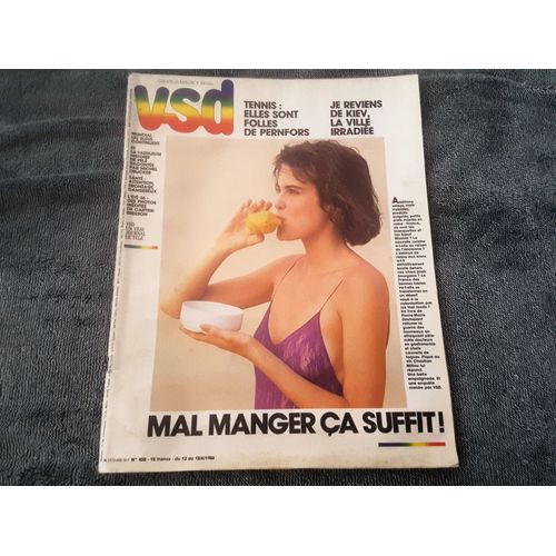Vsd 458-Mal Manger Ça Suffit- Photos Été 36-Pelé-Mondial Les Bleus-Kiev Irradiée